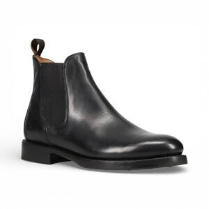 FRYE Dylan Chelsea Boots Black Leather Mens